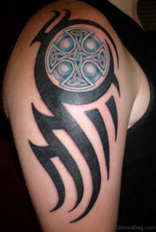 Funky Celtic Tattoo
