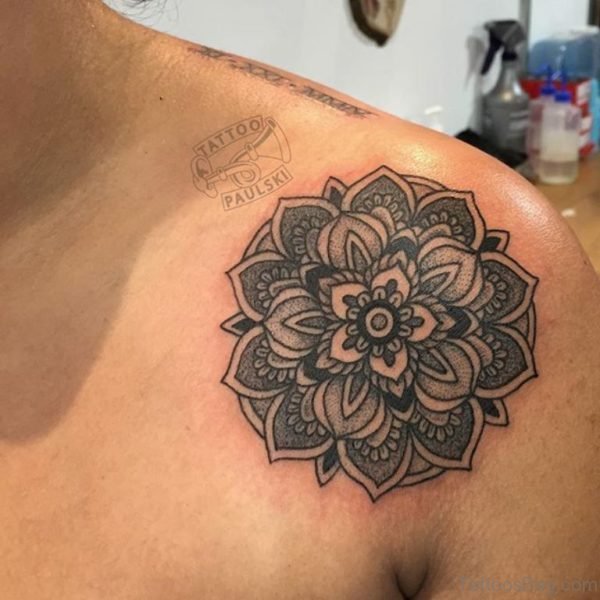 Funky Mandala Tattoo