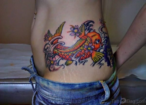 Garceful Fish Tattoo