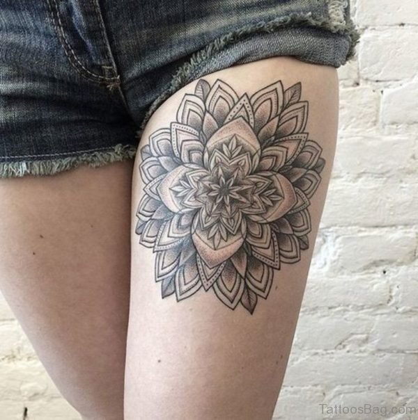 Geometric Pattern Mandala Tattoo