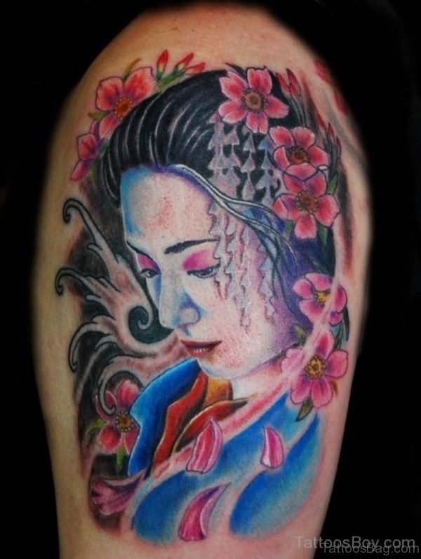 Good Looking Geisha Tattoo 