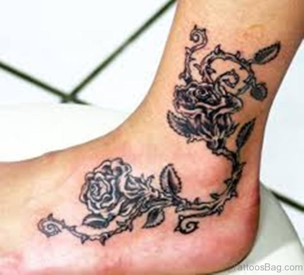Good Looking Rose Tattoo