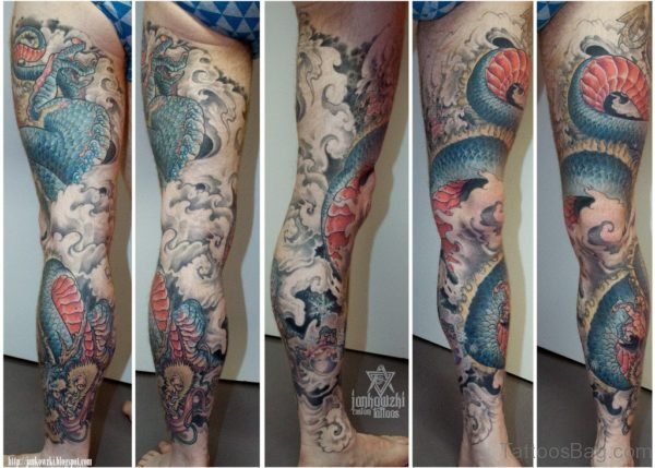 Gorgeous Dragon Tattoo Design