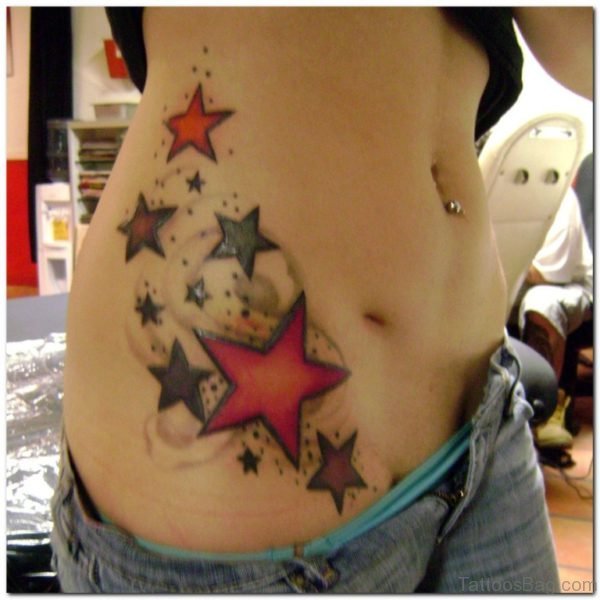 Gorgeous Shooting Star Tattoo