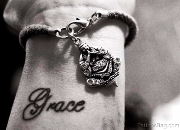 Grace Wrist Tattoo
