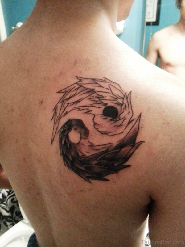 Graceful Bird Tattoo Design