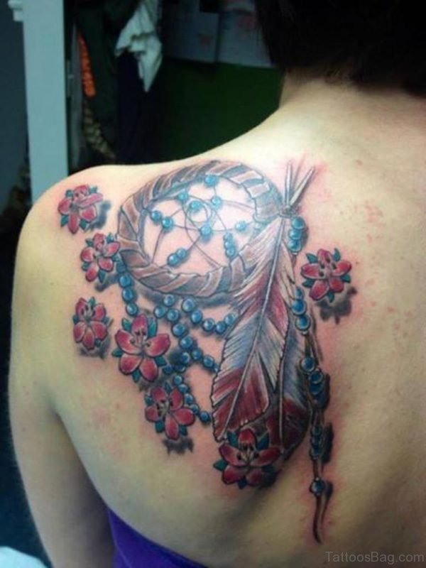 Graceful Dreamcatcher Tattoo