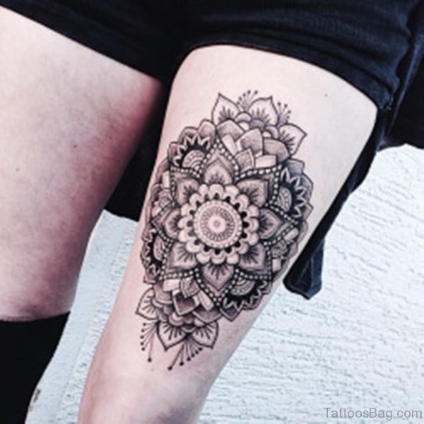 Graceful Mandala Tattoo