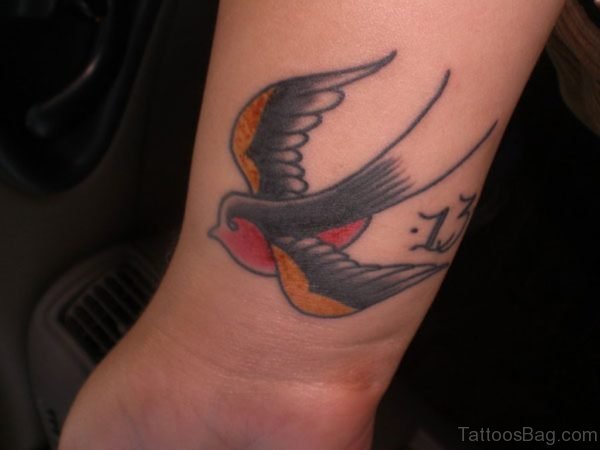 Graceful Swallow Tattoo
