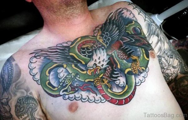 Green Snake Tattoo