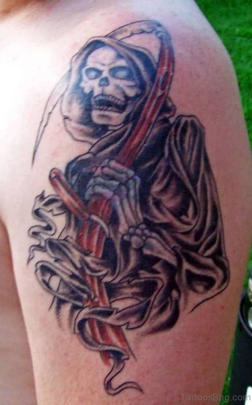 Grim Reaper Tattoo 2