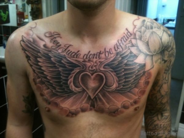 Heart With Wings Tattoo
