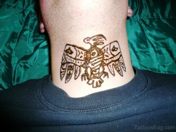 Henna Bird Tattoo Design