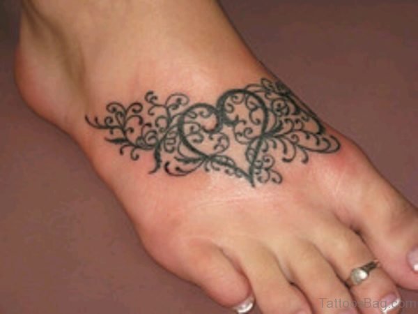 Henna Heart Tattoo