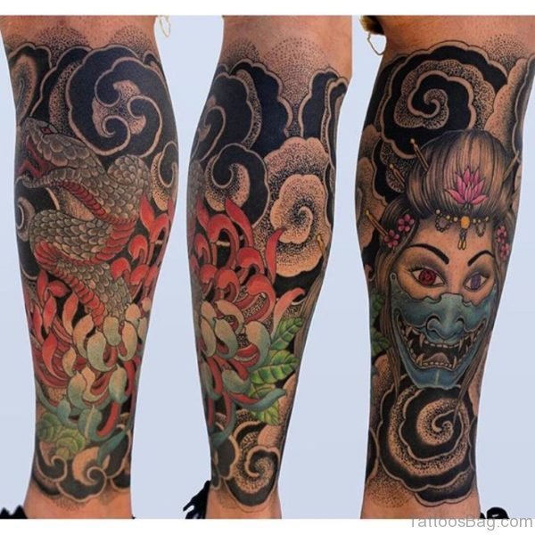Horrer Geisha THorror Geisha Tattoo attoo 1