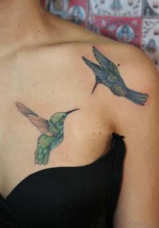 Hummingbird Tattoo Design