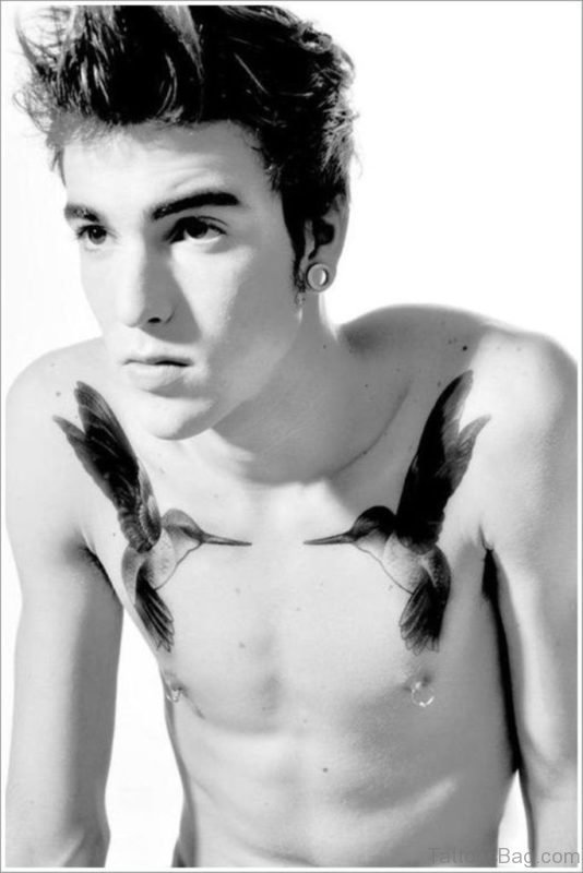 Hummingbird Tattoo For Boys