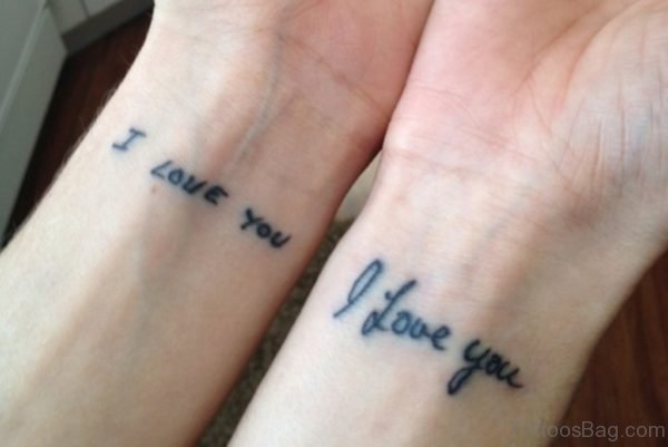 I Love You Tattoo