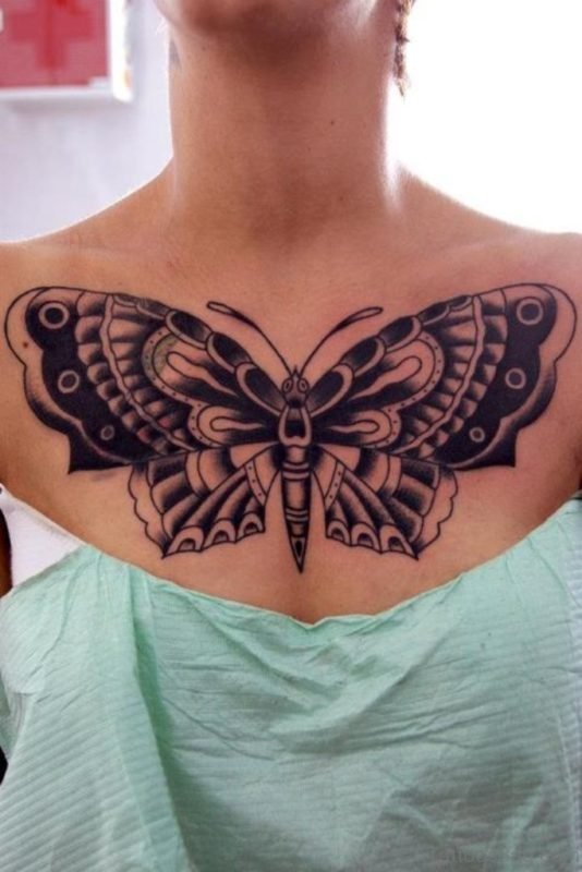 Impressive Butterfly Tattoo
