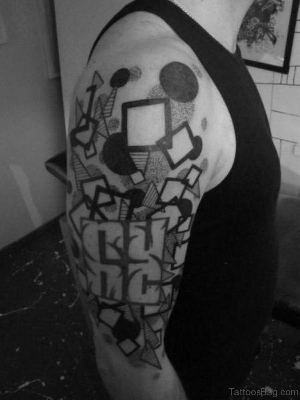 Impressive Geometric Tattoo