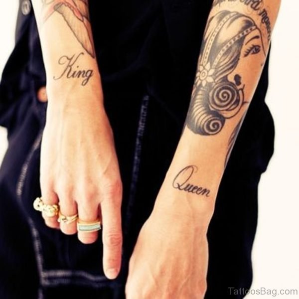 King And Queen Tattoo
