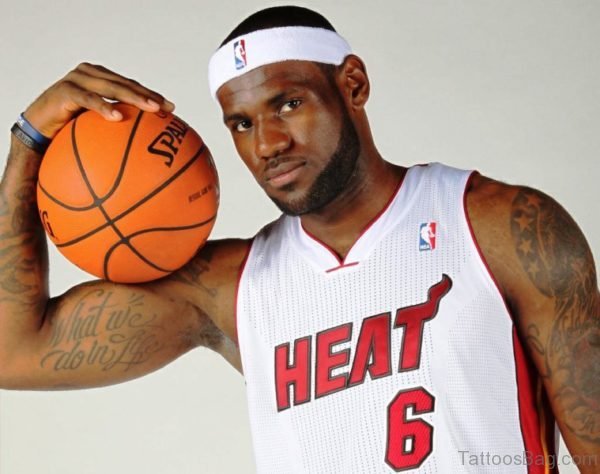 Lebron James Tattoo Shoulder Tattoo