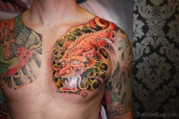 Koi Fish Dragon Tattoo