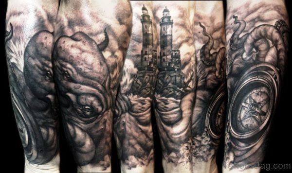 Large Raptor Tattoo