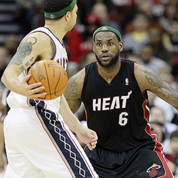 Lebron James Shoulder Tattoo