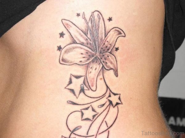 Lily And Star Tattoo