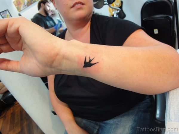 Little Black Bird Tattoo