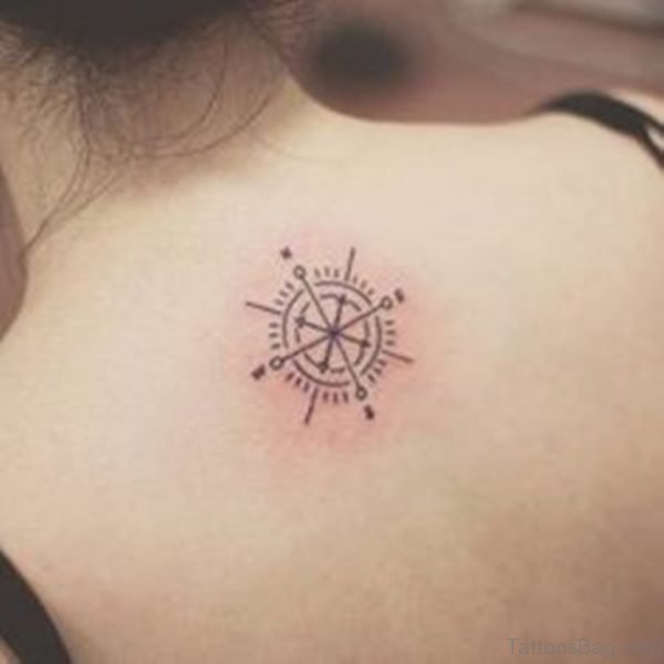 Little Compass Tattoo