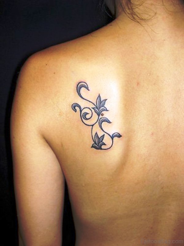 Little Flower Tattoo Design