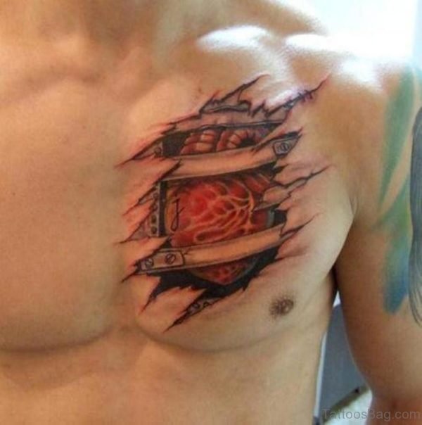 Locked Heart Tattoo