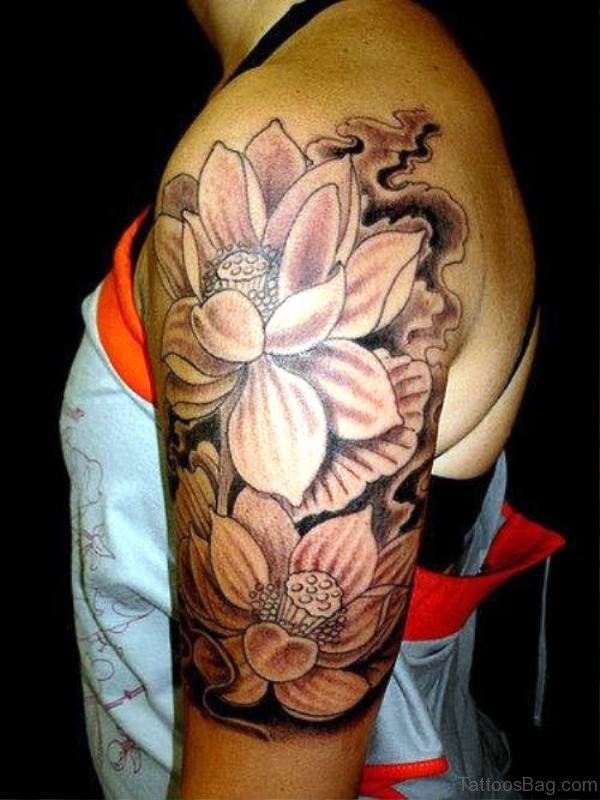 Lotus Flower Tattoo Design
