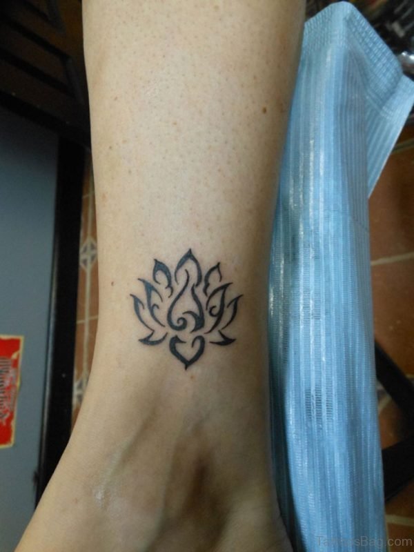 Lotus Tribal Tattoo