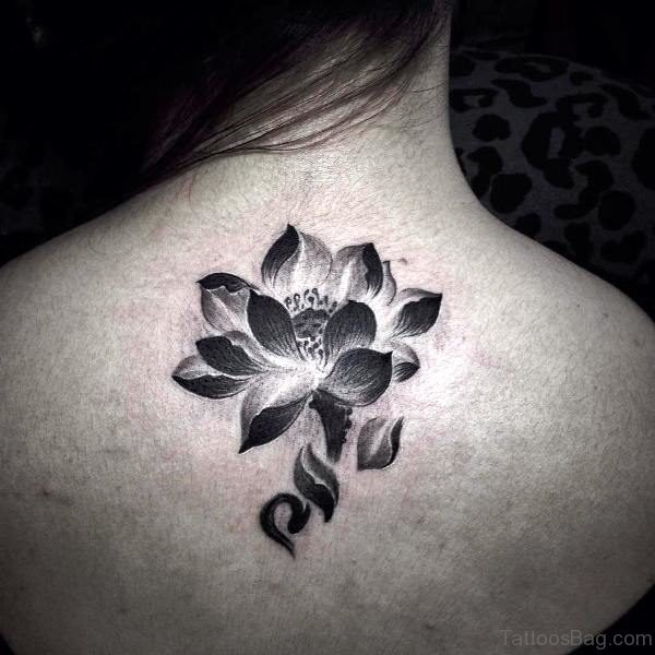 Lovely Black Neck Tattoo