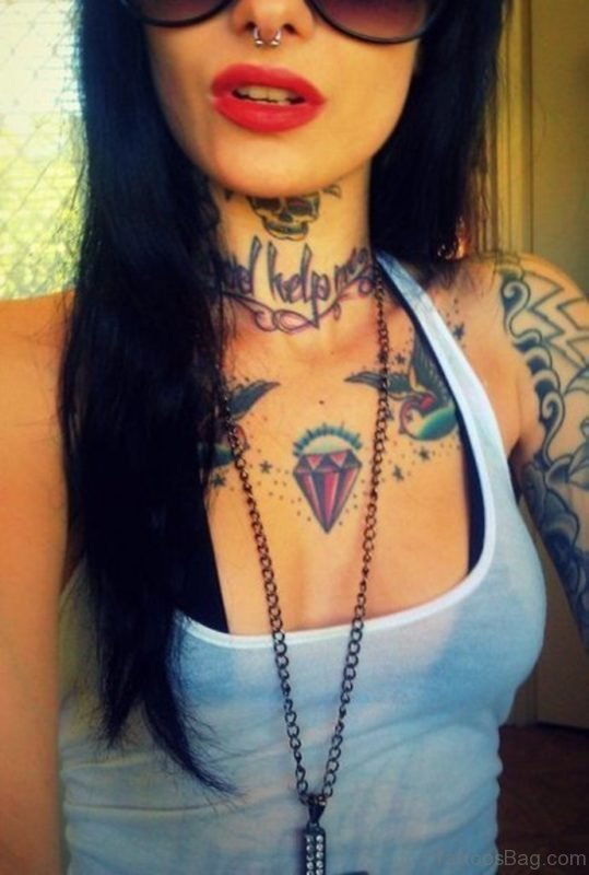 Lovely Diamond Tattoo