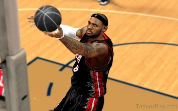 Lovely Lebron James Tattoo