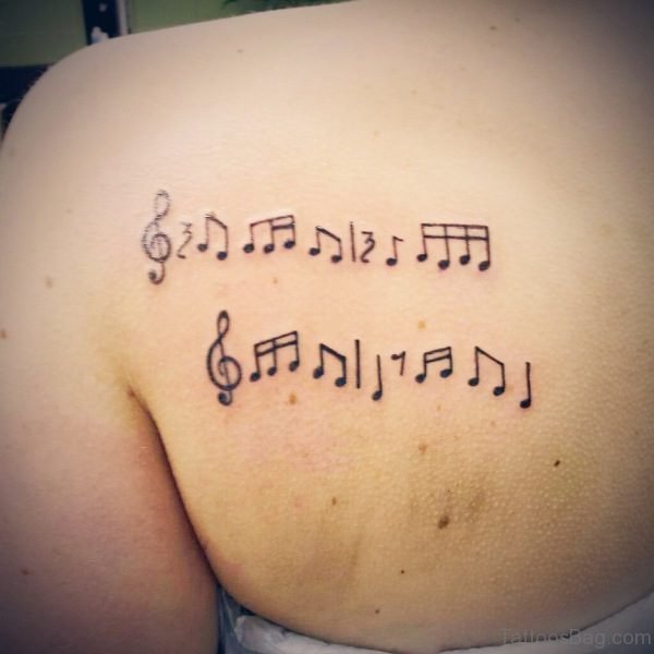 Lovely Musical Tattoo
