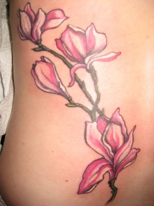 Magnolia Flowers Tattoo