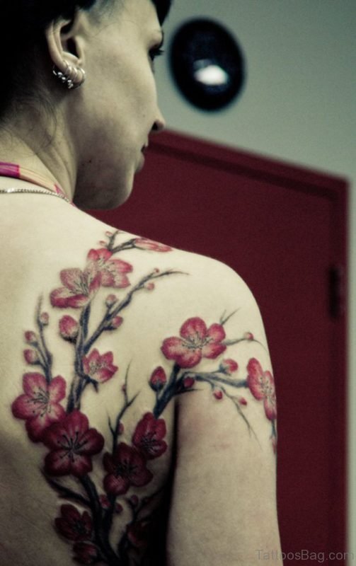 Magnolia Flowers Tattoo