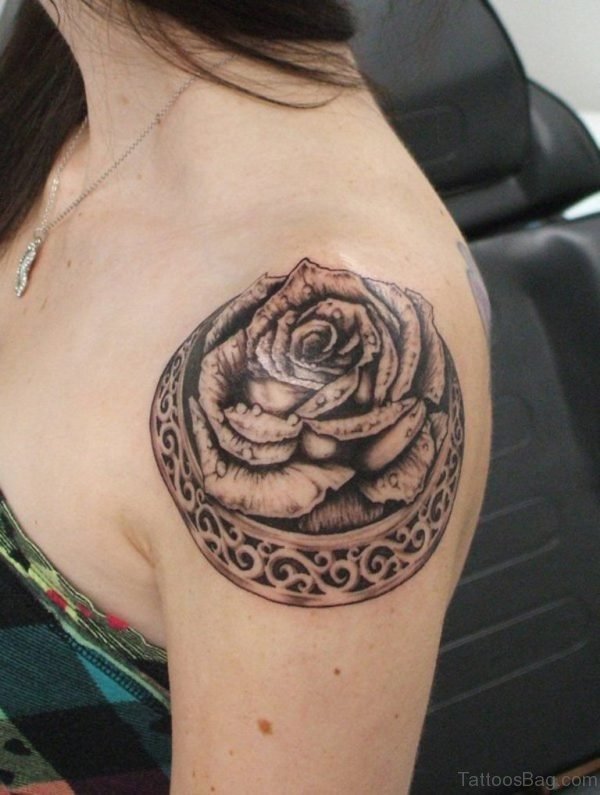 Mandala Rose Tattoo