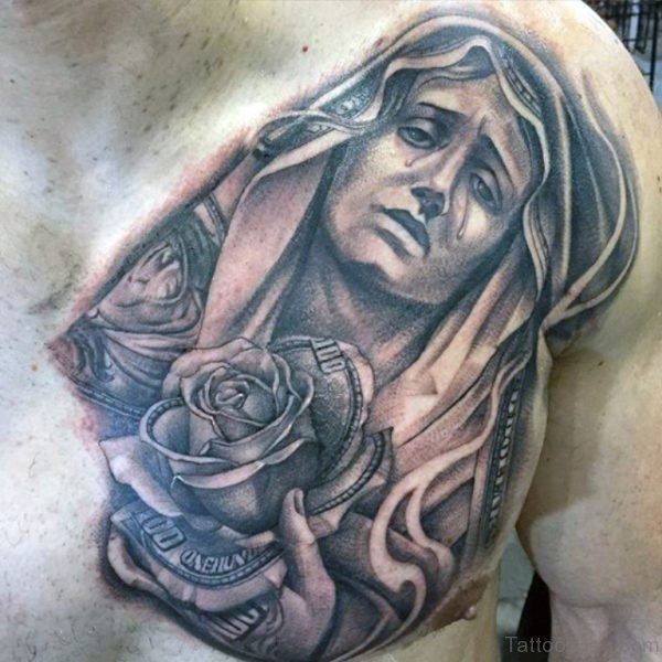 Mary And Rose Tattoo
