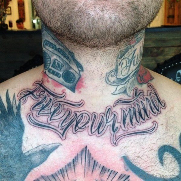 Mind Letter Tattoo