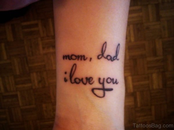 Mon Dad Love You
