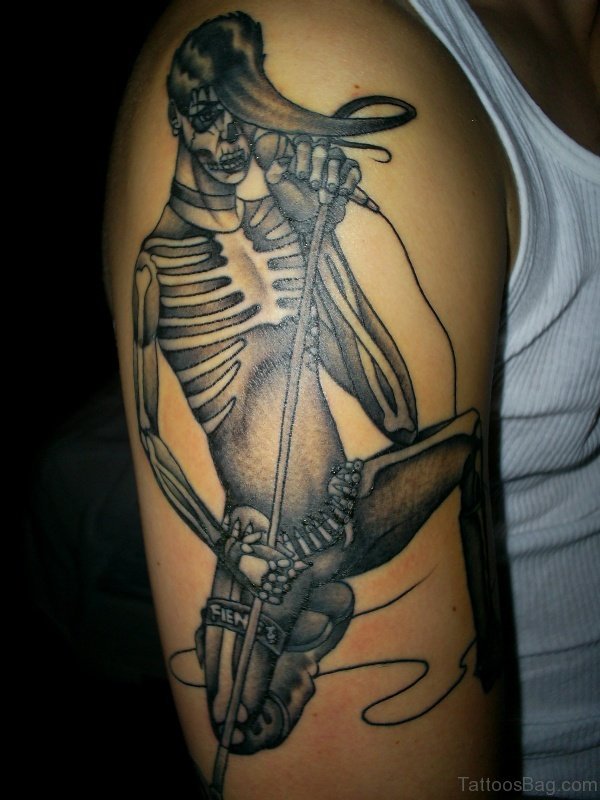 Musical Tattoo Design