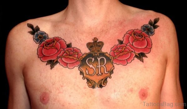 Name And Rose Tattoo