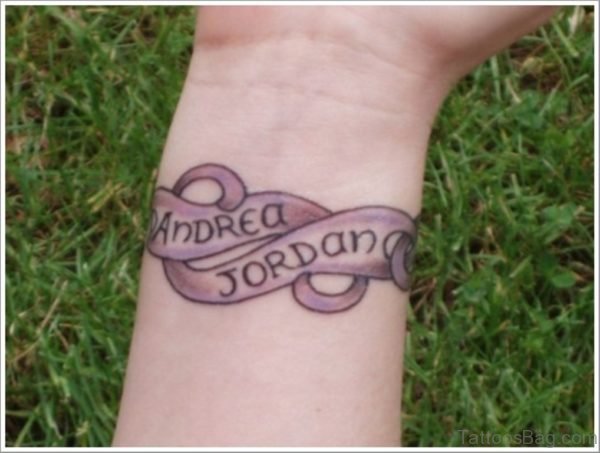 Name Tattoo On Wrist