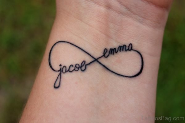 Name Wrist Tattoo